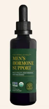Global Healing Organic Raw Herbal Extract Men's Hormone Support, 2 fl. oz.