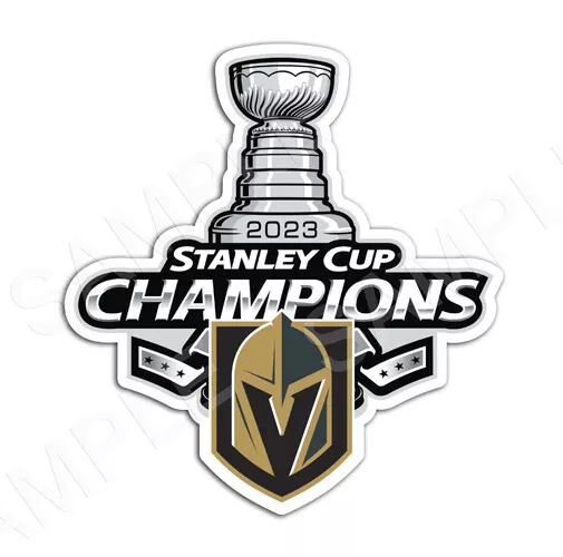 Vegas Golden Knights: 2023 Stanley Cup Champions Logo - Officially