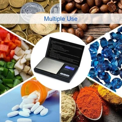 LEENSY 0.1G-500G Digital Scales Pocket Grams Small Kitchen Gold Jewellery Weighing Scal