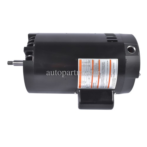 B129 1-1/2 HP 115/230V Full Rated Pool & Spa Pump Motor 56J C-Face ODP Enclosure - Picture 2 of 12