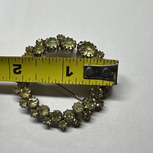 Spilla vintage Emmons spilla strass usata (STOCCAGGIO H) - Foto 6 di 6