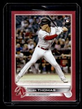 2022 Topps Update Alek Thomas Mother's Day Hot Pink #US212