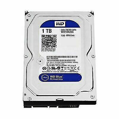 Western Digital Blue WD10EZEX-60WN4A0 3.5in 1TB 7200 RPM SATA 6 Gb