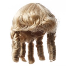 Set of 4 Antina's Light Blonde Ringlet Curls 13" Doll Wigs