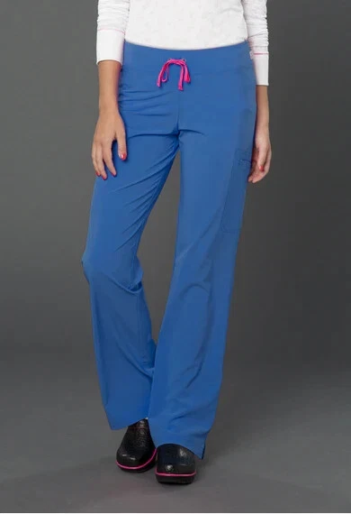 Pantalones Médicos Smitten Talla PXS-3XL Carga Acampanada Pierna Relajado Cordón Pequeño Reg Foto 2 de 4