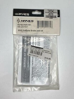 Hayes Disc Brake Pads STROKER RYDE, Radar, Prime Sport #5 - Image 1 of 3