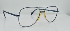 Vintage Menrad M333-81 Blue Pilot Sunglasses FRAMES ONLY