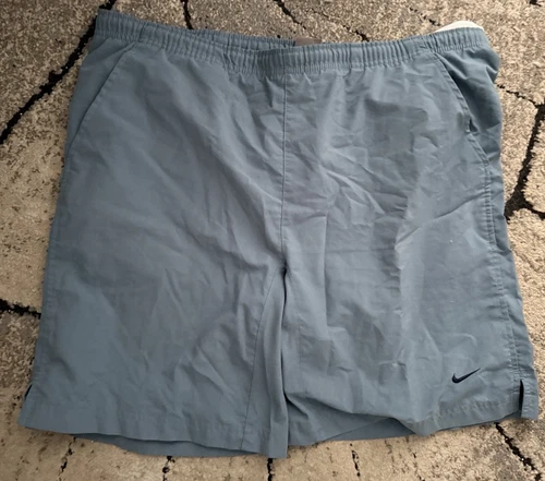 Pantaloncini Nike tessuto blu chiaro grandi