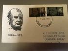 GB STAMPS RARE FIRST DAY COVER 1965 CHURCHILL LONDON