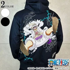 ONE PIECE x Karakuridama Iki Collaboration Luffy Gear 5 Hoodie 243025 Gomu Gomu