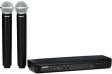 Shure BLX288/SM58 Wireless Dual Handheld System - H10 Band