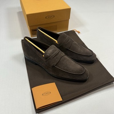 Tod s MOCASSINO GOMMA LEGGERA Penny Loafer Size 7.5UK/9US New In Box MSRP $825