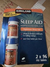 Kirkland Signature Doxylamine Succinate Sleep Aid, 25 mg - 192 Tablets