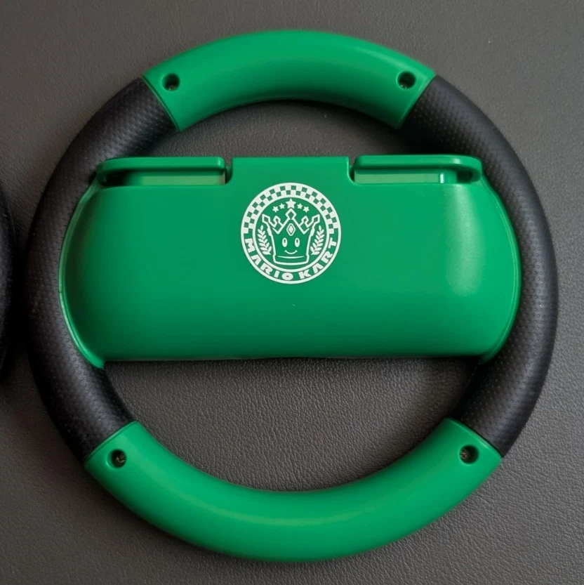 2 Hori Mario Kart 8 Deluxe Mario/Luigi Steering Wheel Nintendo Switch Joy-Con - Image 3 of 4