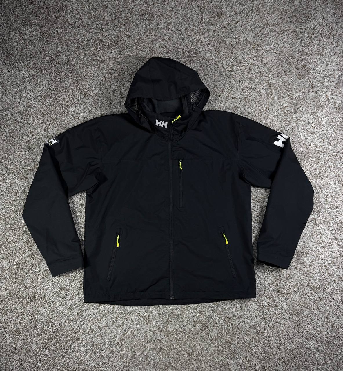 Helly Hansen Crew Hooded Midlayer Waterproof Rain… - image 1