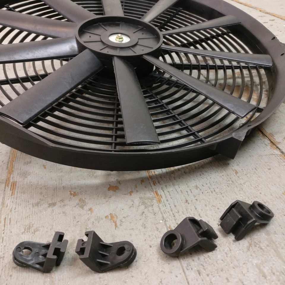 Ventilador de refrigeración radiador eléctrico GM B-Body 16" 2803CFM i6 biscayne estate 229 283  Foto 3 de 4