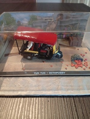 DeAgostini 1:43 Tuk Tuk Octopussy James Bond 007 In Pc-Box