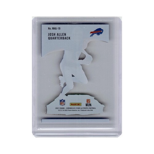 Josh Allen 2021 Panini Chronicles Magnitude #MAG-19 Buffalo Bills NM - Bild 2 von 3