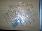 Grab Bag of 15 Matchbox genuine Lesney window inserts w/ ID numbers (see photos)