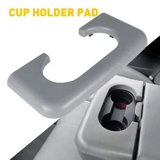 Gray Center Console Cup Holder For Pad 1999~2010 Ford F250 F350 F450 Super Duty