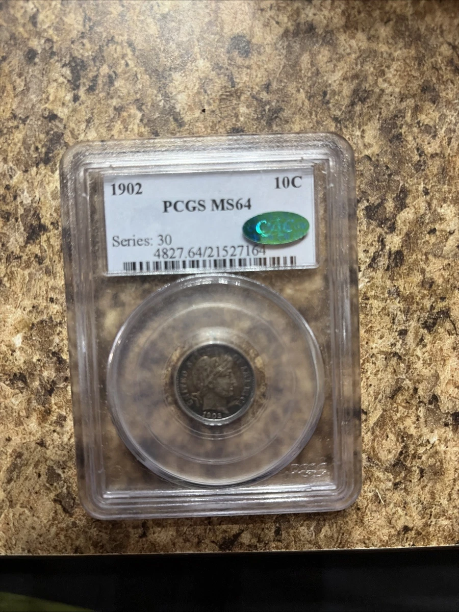 25+ 1902 Year Silver Barber Dimes (1892-1916) for sale | Updated