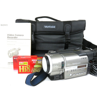 Tested   SONY CCD-TR3200E PAL Video Hi8 XR Camcorder Handycam Hi-Fi Stereo