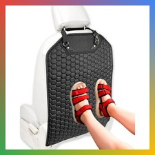 Kick Mat Back Seat Protector - Car Back Seat Cover for Kids Feet - Waterproof