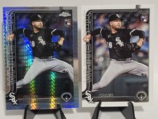 2025 Topps Chrome Update-Caleb Freeman RC #USC124 Prism Refractor + Base Card