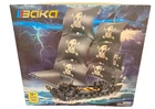 Black Pearl Pirate Ship Building Block Set 3863PCS Large Display Model Kit (A04)