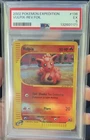 Pokemon TCG Vulpix 136/165 Expedition Base Set Reverse Holo PSA 5 2002 LOW POP