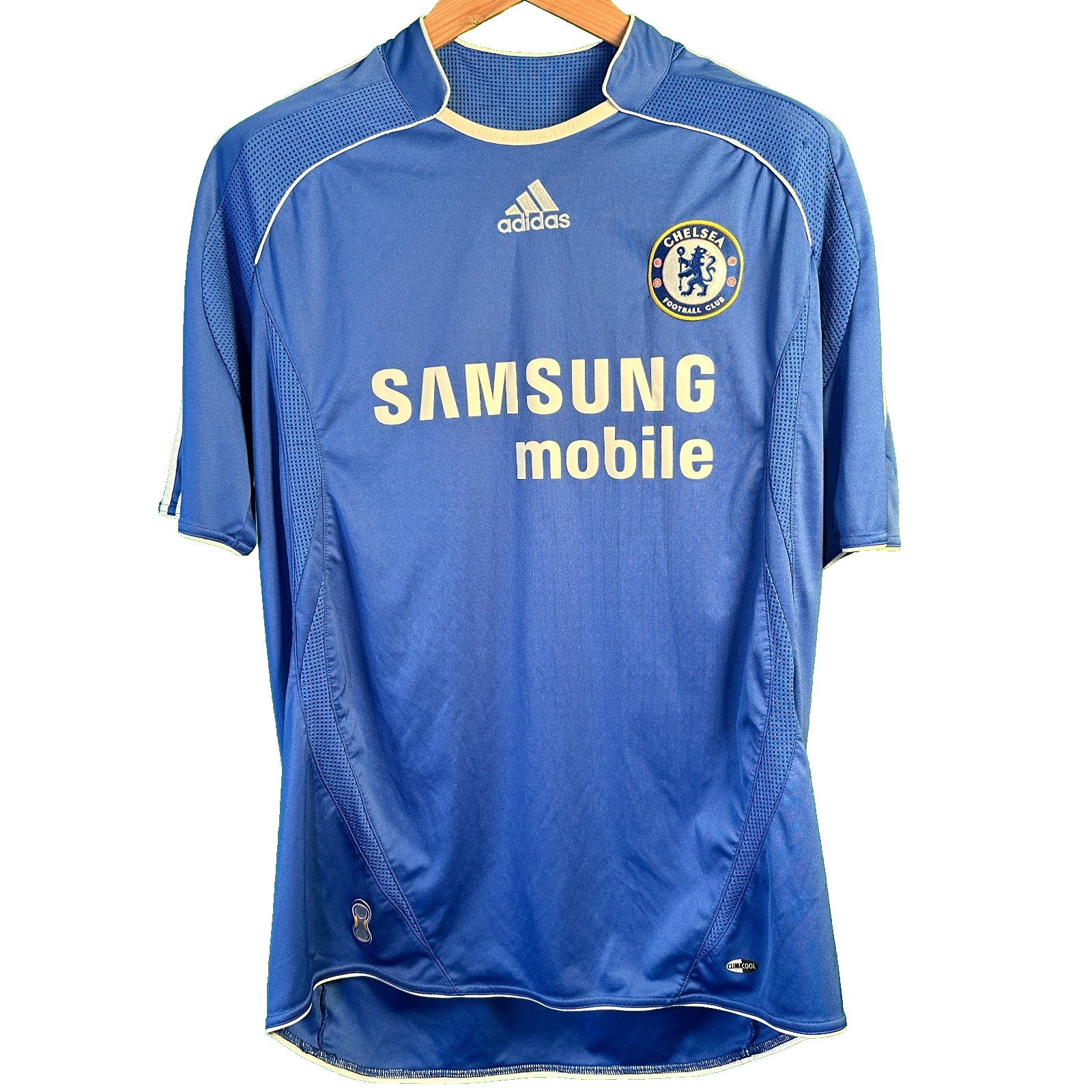 Vintage Chelsea 2006 Adidas Home Kit Size L Soccer Jersey Football Shirt