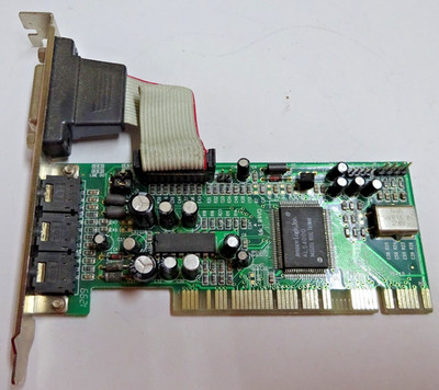 ASOUND LOGIC AVANCE AS 4000 MF-4000 REV:1.0 PCI SOUND CARD #GK11896