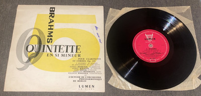 Lumen LD-2-403 ed1 DG Burkner clarinet, Malecek violin, Podegga cello: Brahms.