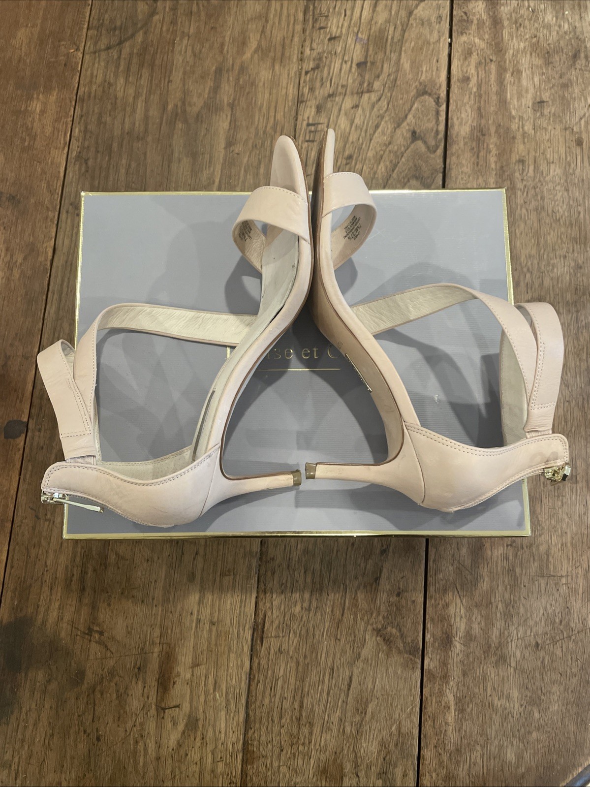 Louise et Cie Heels - Lo-Hilio Begonia Smooth Tumbled Baby - Women’s Size 7.5M