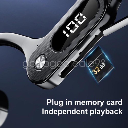 Wireless Bluetooth 5.3 Bone Conduction Sport Headphone Waterproof Hi-Fi Headset - Picture 8 of 20