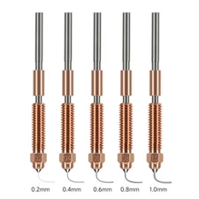 0.2mm-1.0mm K1C Nozzle Quick-Swap Nozzles for Ender-3 V3 K1C K1 Max 3D Printer