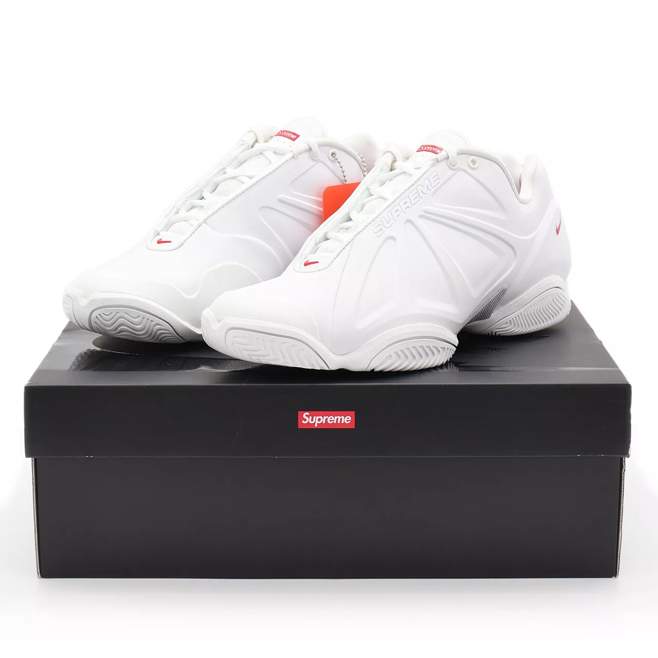 FB8934 100 Supreme Nike Air Zoom Courtposite blanc (hommes)
