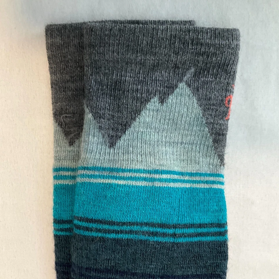 Calcetines de esquí Smartwool para niños talla L multicolor sobre la pantorrilla cojín ligero Foto 4 de 4