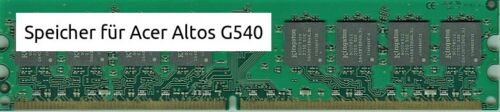 Speicher 4GB Acer Altos G540 Ram - Picture 2 of 2