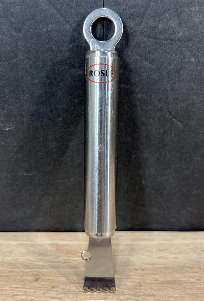 Rösle Stainless Steel Cocktail Tool / Zester, 6.3 inch 18/10 Stainless Steel - Image 3 of 4