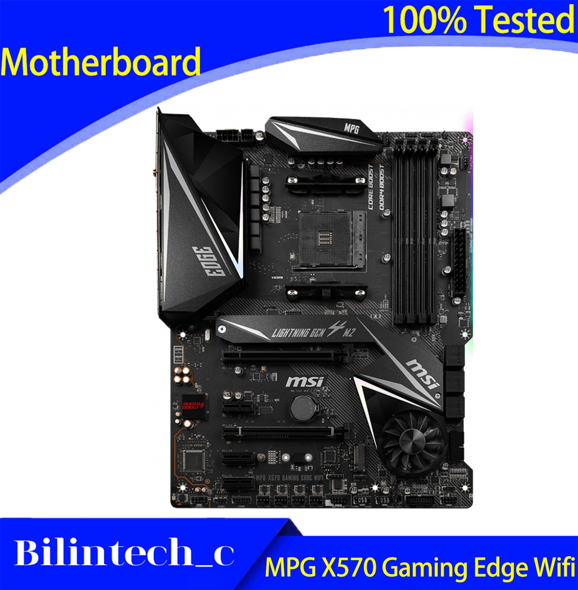 FOR MSI MPG X570 GAMING EDGE WIFI Gaming Motherboard AM4