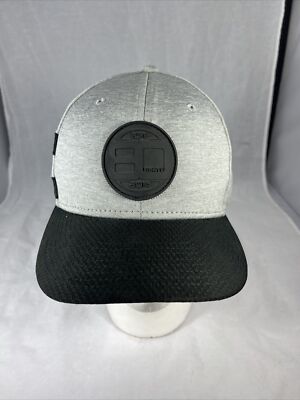 80 Eighty Trucker Hat Snap Back Canvas Adjustable Gray Grey Good Cond
