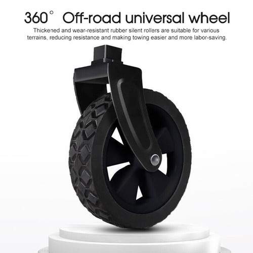 Foldable 200KG Wagon Cart Adjustable Handle for Garden, Camping & Outdoor Events - Picture 8 of 9