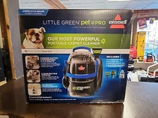 BISSELL Little Green Pet Pro Portable Carpet Cleaner - Cobalt - 2891 (BRAND NEW)