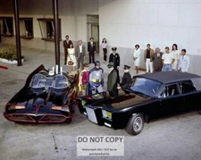 BATMAN AND ROBIN WITH THE GREEN HORNET AND CATO - 8X10 PUBLICITY PHOTO (BB-775)