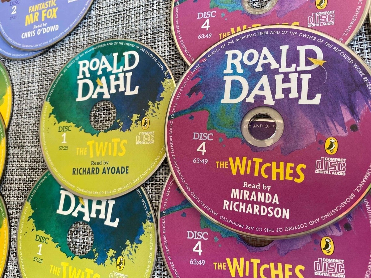 Roald Dahl 10 Phizz Whizzing Childrens Audiobooks Audio CD