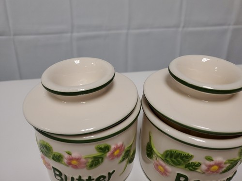 Cuisine vintage cloche à beurre style crock ferme - Photo 3/10