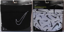 Nike Fleece Neck Warmer 2.0 Reversible Youth Black/White/White