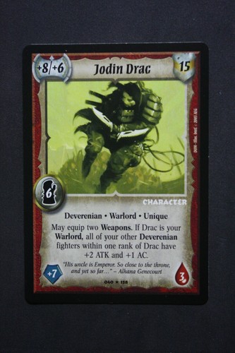 AEG Warlord: Saga of the Storm CCG/TCG * Rare * Character Single Cards - Picture 20 of 78