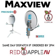 Maxview Precision I.D 65cm Caravan Satellite Dish Twin LNB, Tripod, Carry Case